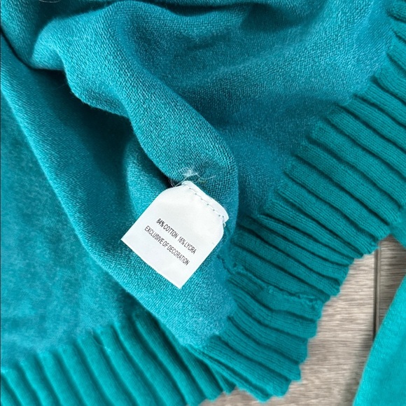 Jlo Y2K vibes one button open cropped cardigan small - Picture 4 of 4